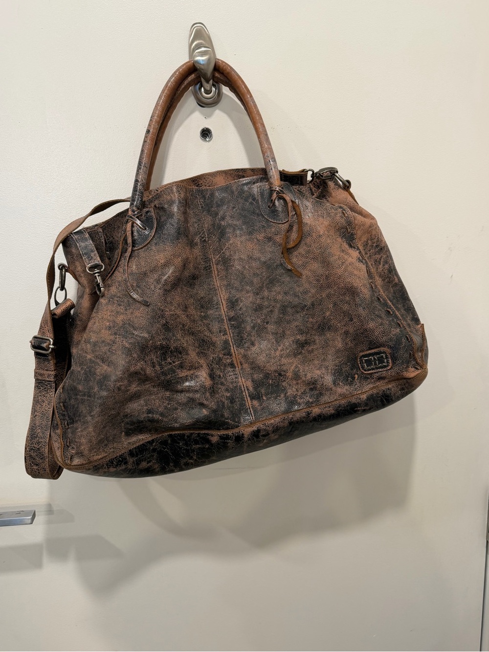 Bed Stu Rockababy Purse Brown
Distressed Leather oversized large bag purse BOHO - Picture 7 of 16